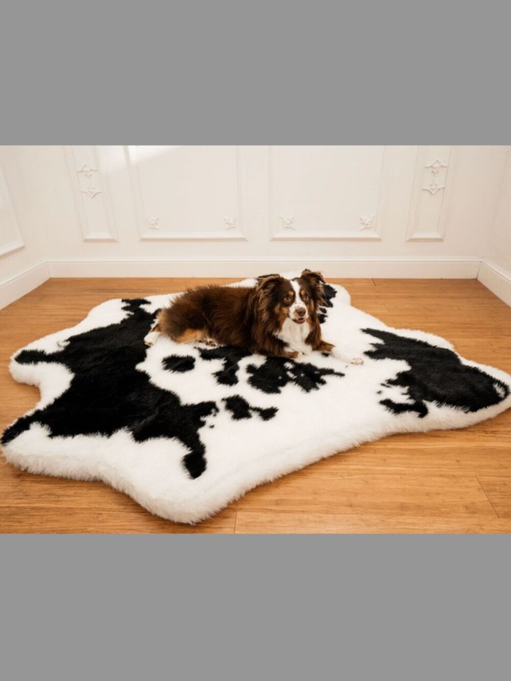PawBrands PupRug Premium Animal Print Human Grade Memory Foam Dog Bed (NEW)